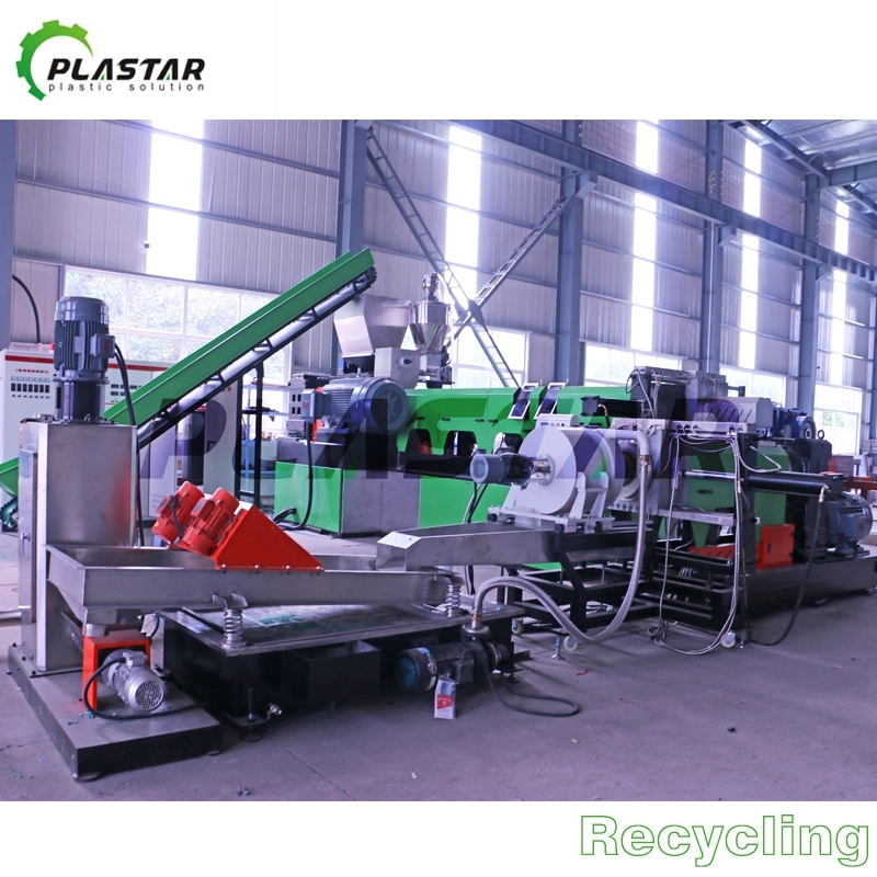 Plastic PE/PP/HDPE/LDPE/LLDPE/BOPP Film/Bag/Woven Bag/Non Woven/Fiber/Granulating Line/Agglomeration Recycling/Compact Pelletizing Machine