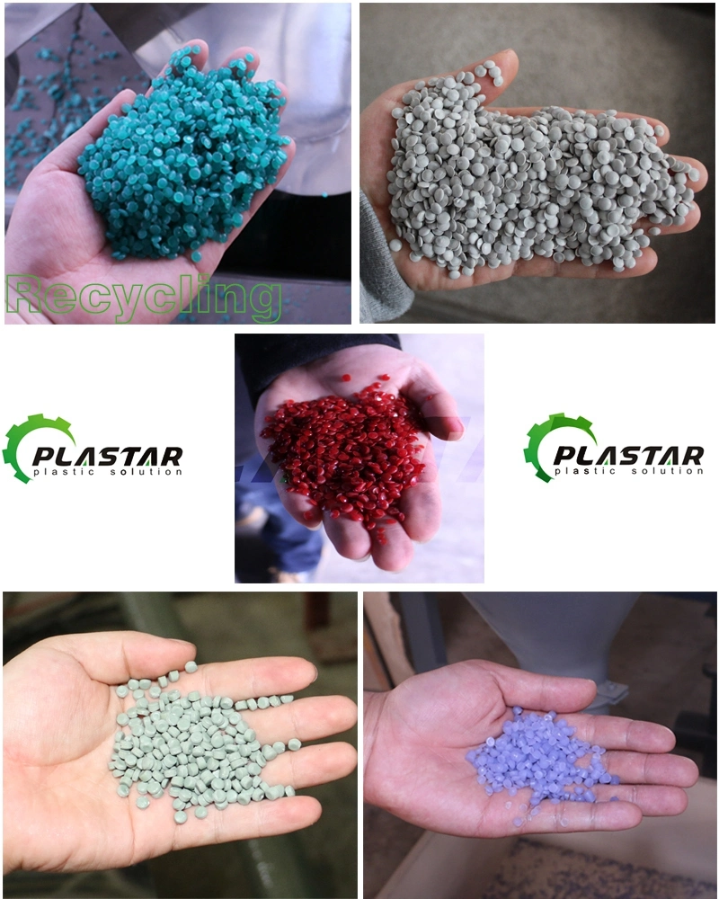 Plastic PE/PP/HDPE/LDPE/LLDPE/BOPP Film/Bag/Woven Bag/Non Woven/Fiber/Granulating Line/Agglomeration Recycling/Compact Pelletizing Machine